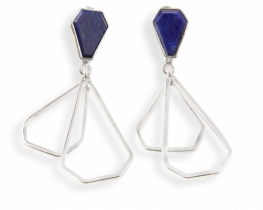 Silver Earrings Aurora Australis