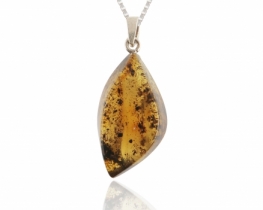 Pendant Green Baltic Amber