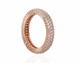 Pink Silver Ring MARMAID