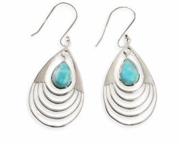 Uhani larimar Pendulum