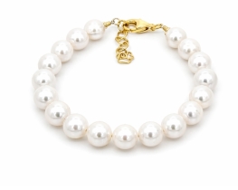 Biserna zapestnica LUMIÈRE BLANCHE