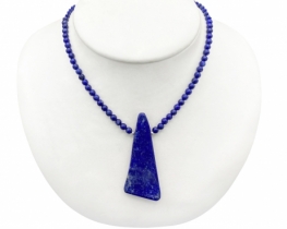 Lapis lazuli Necklace 4 mm AA quality