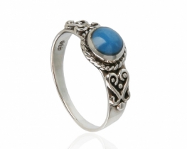 Silver Ring Turquoise Vintage