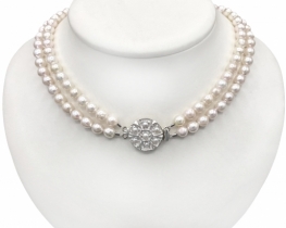 Akoya Pearl Necklace Casino Royal 6 mm