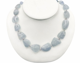 Aquamarine Necklace Bossa Nova