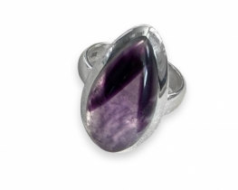 Silver Ring Amethyst Solis 