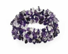 Elastic Bracelet Amethyst Metropolis