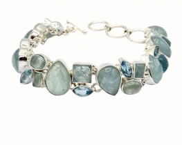 Aquamarine Bracelet MOSAIC