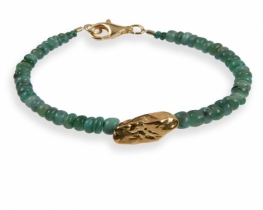 Emerald Bracelet Goldie