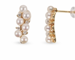 Biserni uhani AURELIA Via Celeste