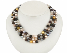 Pearl Necklace KALEIDOSCOP 120 cm