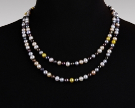 Pearl Necklace KALEIDOSCOP 120 cm