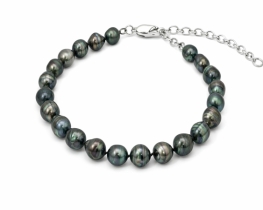 Zapestnica Tahiti Baroque Noir