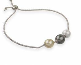 Silver Bracelet Miu - Sea Pearls 10 mm 