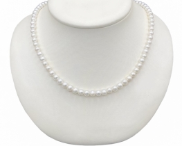 Pearl Necklace Minima Gold 5 mm