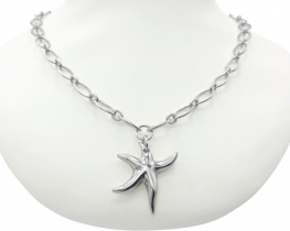 Silver Star Necklace