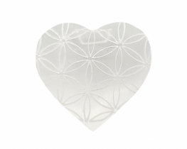 Selenite Heart LILI