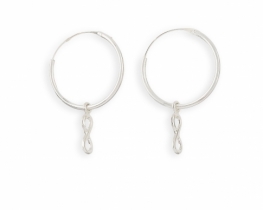 Silver Earrings My Dream Infinity