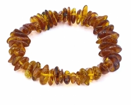 Baltic Amber Bracelet Cognac & Cherry