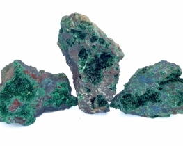 Malahit mineral AA - svilnati kristali