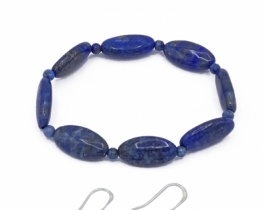 Zapestnica lapis lazuli 10 x 20 mm