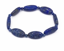 Zapestnica lapis lazuli 10 x 20 mm