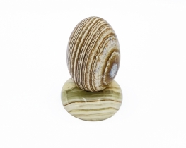 Striped Egg Aragonite 45 x 65 mm