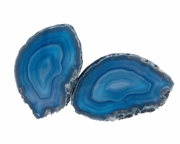 Blue Agate natural Geodes