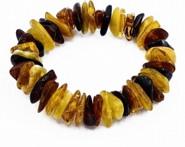 Elastic Amber Bracelet 5 x 20 mm