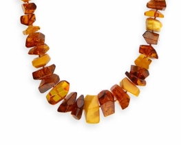 Amber Necklace INES 65 cm