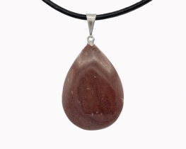 Red Jasper teardrop Pendant