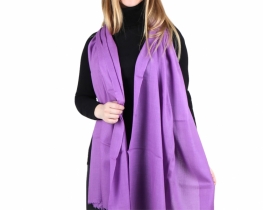 Šal PURE Cashmere Violet