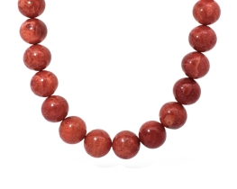 Ogrlica Corallo Rosso Maxi 20-23 mm 