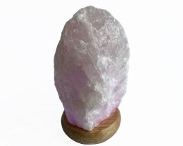 Rose Quartz & Crystal Quartz Lamp