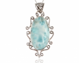 Obesek LARIMAR Vintage
