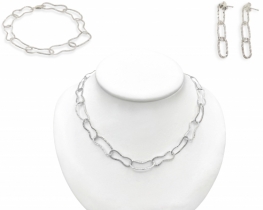 Silver Jewelry set Lilou