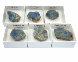 Modri ​​Safir naravni kristali 