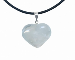 Modri topaz obesek SRCE 20 × 6 mm