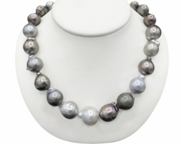 Sea Pearl Necklace Aphrodite 14 - 20 mm