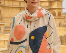 Pašmina Šal Art Noveau