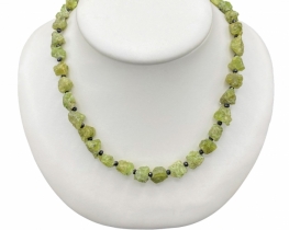 Ogrlica Peridot Natur