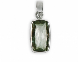 Obesek Prasiolit - Zeleni Ametist Zarja