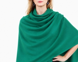 Šal PURE CASHMERE Zelen