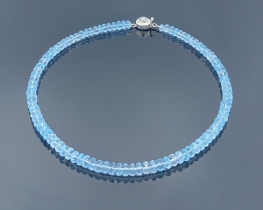 Ogrlica in zapestnica Modri topaz Mystic Blue