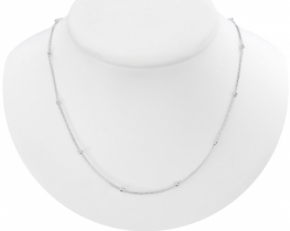 Silver Chain Cardan + beads