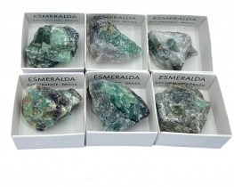 Smaragd kristali - Rio Grande
