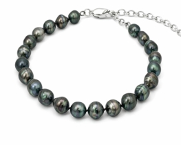 Zapestnica Tahiti Baroque Noir