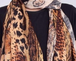 Pashmina TIGER scarf