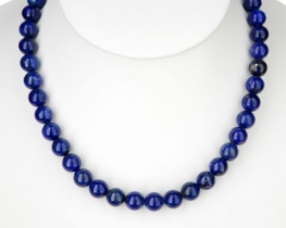 Ogrlica lapis lazuli 4 in 6 mm AA