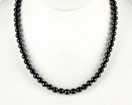 Black Tourmaline Necklace 10 mm